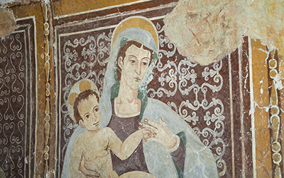 dettaglio affresco